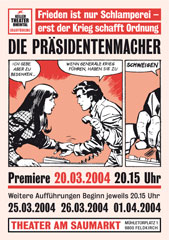 Plakat "Die Präsidentenmacher"